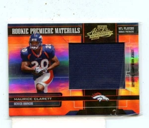 MAURICE CLARETT 2005 Playoff Absolute Memorabilia Premiere Materials #D /50 - Picture 1 of 1