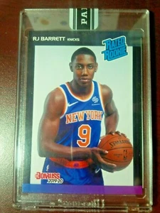 RJ BARRETT 2019-20 Panini Instant 1989 Donruss Retro Rated Rookie Black 1/1 RC - Picture 1 of 4