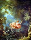 The Swing by French Jean-Honoré Fragonard art painting print