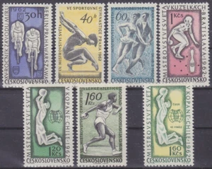 CZECHOSLOVAKIA - 1962 SPORT Mi: 1315-1320+1350 Sc.: 1091-1096+1123 - **MNH** - Picture 1 of 1