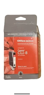 Canon ChromaLife 100 CLI-8 Ink 4 Pack - 2 Black, 1 Cyan & 1 Yellow Brand Sealed - Image 1 of 4