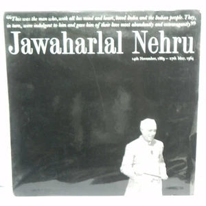Jawaharlal Nehru Speech In English LP Record Bollywood 1889 1964 Vinyl Indian EX - Picture 1 of 8