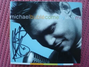MICHAEL BUBLE FLY WITH ME (CD) AUTOGRAPHED  SIGNED - Bild 1 von 4