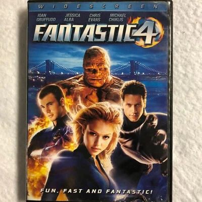 Fantastic 4 DVD 2005 Widescreen Foto 1 de 4