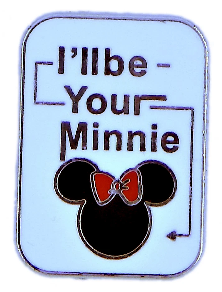 Prendedor comercial individual Minnie Mouse I'll Be Your Minnie Parque Disney ~ Nuevo Foto 1 de 1