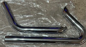Harley Davidson OEM Chrome Exhaust Shield Kit Fits FLDE & FLHC Model HD:65400458 - Bild 1 von 2