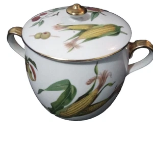 Royal Worcester Evesham Biscuit Jar Large Storage Container - Picture 1 of 8