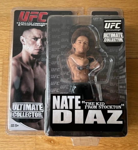 Nate Diaz Round 5 Figures SQUARE UFC MMA Diaz Brothers BMF NDA - RARE Cover