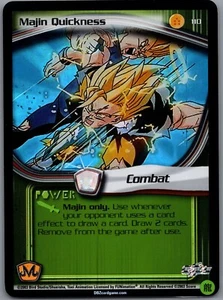 1x DBZ CCG MAJIN QUICKNESS 110 HOLO FOIL RARE BABIDI SAGA DRAGON BALL Z LIMITED - Bild 1 von 1
