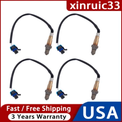 4pcs Oxygen Sensor For 2012-2016 Buick Enclave Chevrolet Traverse GMC Acadia - Image 1 of 4