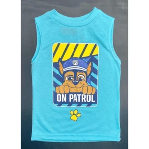 Toddler Boy Baby Paw Patrol Chase On Patrol sleeveless T-Shirt - Picture 1 of 5