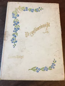 Vergissmeinnicht Ein Strauz Geistlicher Gedankenbluthen (Forget Me Not), 1895 - Imagen 1 de 9