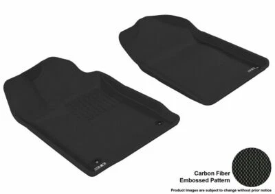 3D MAXpider  Black 1st Row 2 Piece Floor Liners for Toyota Avalon - Image 1 of 4