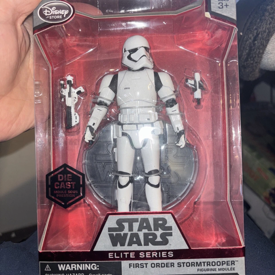 Star Wars Disney Elite Series Die Cast First Order Stormtrooper - Image 1 of 1