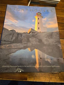 Lighthouses of the World Hardcover Coffee Table Book-  Lighthouse History 2006 - Picture 1 of 5