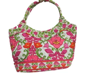 VERA BRADLEY Lilli Bell Print Small Daisy Tote, Great Condition RETIRED - Picture 1 of 5