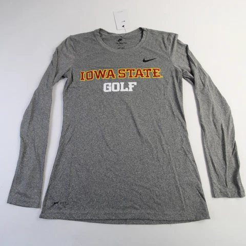 Iowa State Cyclones Nike Nike Tee Long Sleeve Shirt Women's Gray New Cover