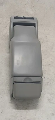 Buick Lesabre 2001-2005 consola central delantera reposabrazos y tapa cuero gris gris Foto 1 de 4