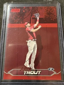 2024 Stadium Club #1 Mike Trout Red Foil - Picture 1 of 1