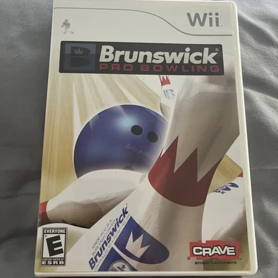 Brunswick Pro Bowling Nintendo Wii 2007 CIB with Booklet - Image 1 of 4