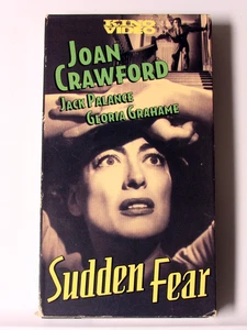 Sudden Fear VHS 1952 Film Noir, Joan Crawford Jack Palance KINO video tape FREE - Picture 1 of 3