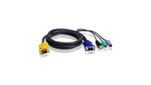 ATEN 2L-5302UP kabel ze złączem PS/2 VGA, czarny, 1,8 m - Zdjęcie 1 z 1
