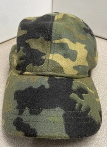 J. Baseballmütze Crew Camouflage Wolle verstellbar Einheitsgröße Lederriemen Camouflage - Bild 1 von 8