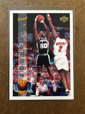 1993-94 Upper Deck Pro View 3D David Robinson #70 - SA Spurs - Image 1 of 2