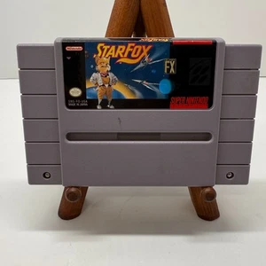 StarFox Super Nintendo SNES 1993 nur Cartridge - schneller Versand am nächsten Tag - Bild 1 von 3