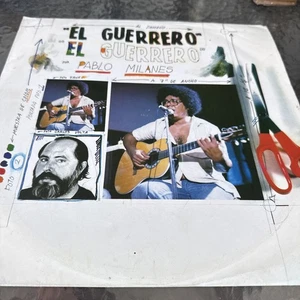 Pablo Milanes ‎– El Guerrero [1983] Vinyl LP Latin Folk Nueva Trova Areito Cuba - Imagen 1 de 5
