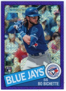 2020 Topps '85 Topps Silver Pack Chrome Purple Refractors #85C41 Bo Bichette - Bild 1 von 2