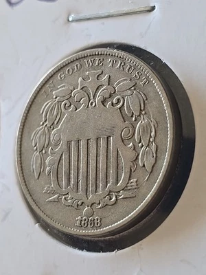 1868 Shield Nickels, 2-Pack - Image 1 of 4