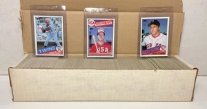 Juego completo Topps 1985 (792 cartas) Mark McGwire, Clemens, Puckett RCs NMMT-MT - Imagen 1 de 1