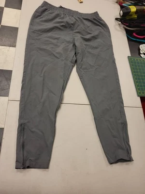 Pantalones deportivos Pro Player para hombre grandes grises ropa deportiva dobladillo con cremallera Foto 1 de 4