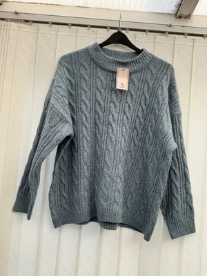 size 18 ladies wool mix tu cable style jumper brand new with tags - Image 1 of 4