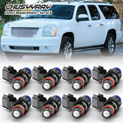 12580681 8 件燃油喷射器适用于雪佛兰索罗德 3500 HD 6.0L V8 2007-2010 — 第 1/4 张图片
