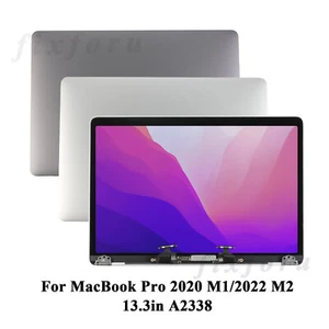 For Apple Macbook Pro 2020 M1 2022 M2 A2338 EMC:3578 8162 LCD Screen Replacement - Picture 1 of 24