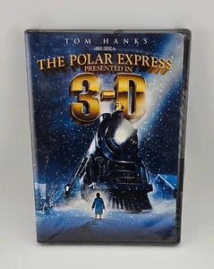 The Polar Express DVD, 2 Disc Set: 3D (w/3D Glasses) & 2D / Factory Sealed - Picture 1 of 6