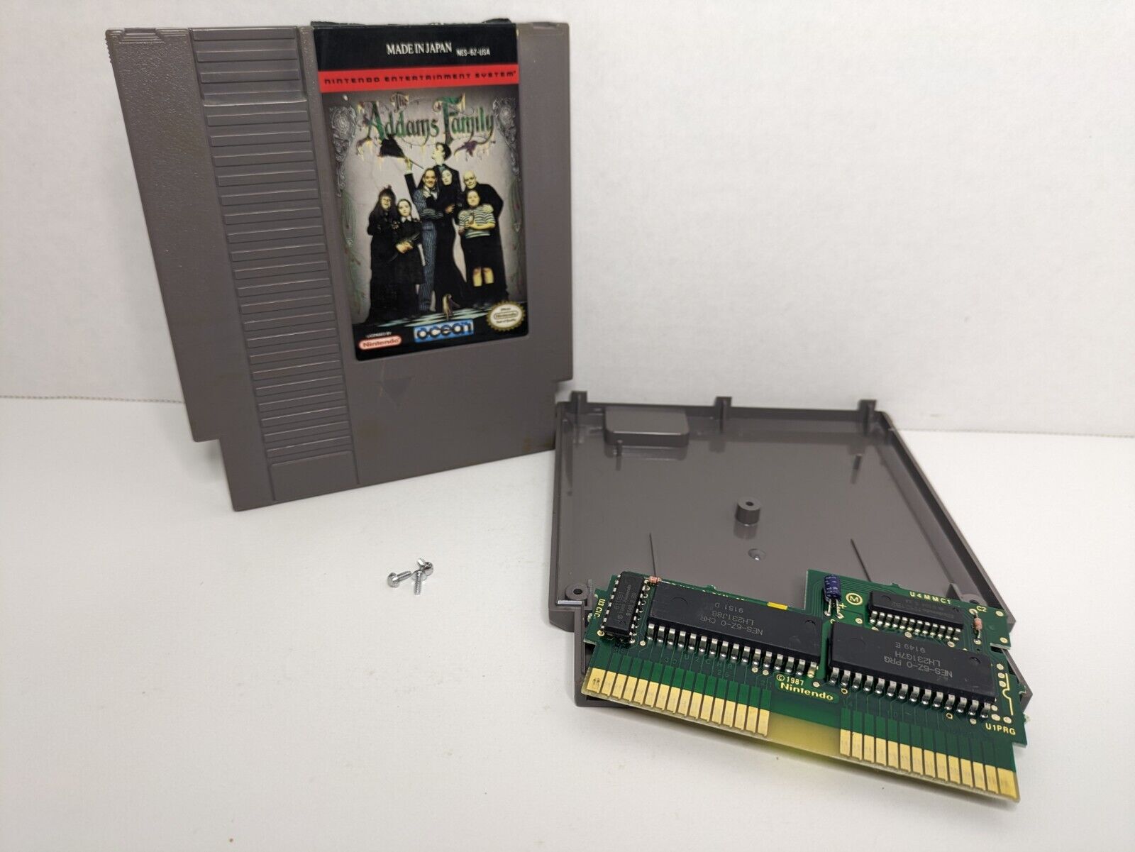 The Addams Family (Nintendo Entertainment System, NES, 1992) Authentic Tested