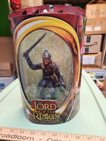 Lord of the Rings Action Figure Eomer LOTR Toybiz Rohan Sword Warrior Two Towers Cover