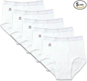 [Set of 5] BVD GOLD Men's Rear Panel Briefs Standard Natural Type S~5XL(6L) - Picture 1 of 8