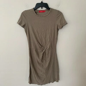 N:PHILANTHROPY Women's Sz XS Jazz Twisted Short Sleeve Mini Dress 100% Cotton - Picture 1 of 5
