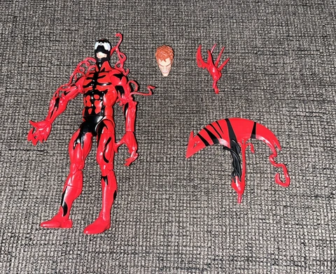 Marvel Legends Retro Carnage VHS 2 Pack Animated Complete Cover