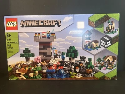 LEGO Minecraft The Crafting Box 3.0 21161 564 pcs Retired NEW - Image 1 of 4