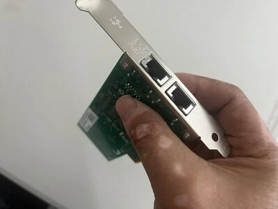 Adaptador de red Intel 2 puertos 10G alta velocidad Foto 1 de 2