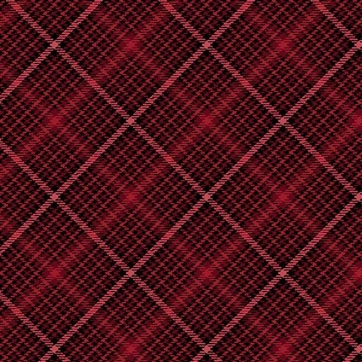 Benartex A Botanical Season 13465M 10 Rojo Festivo Tartán Algodón Foto 1 de 1