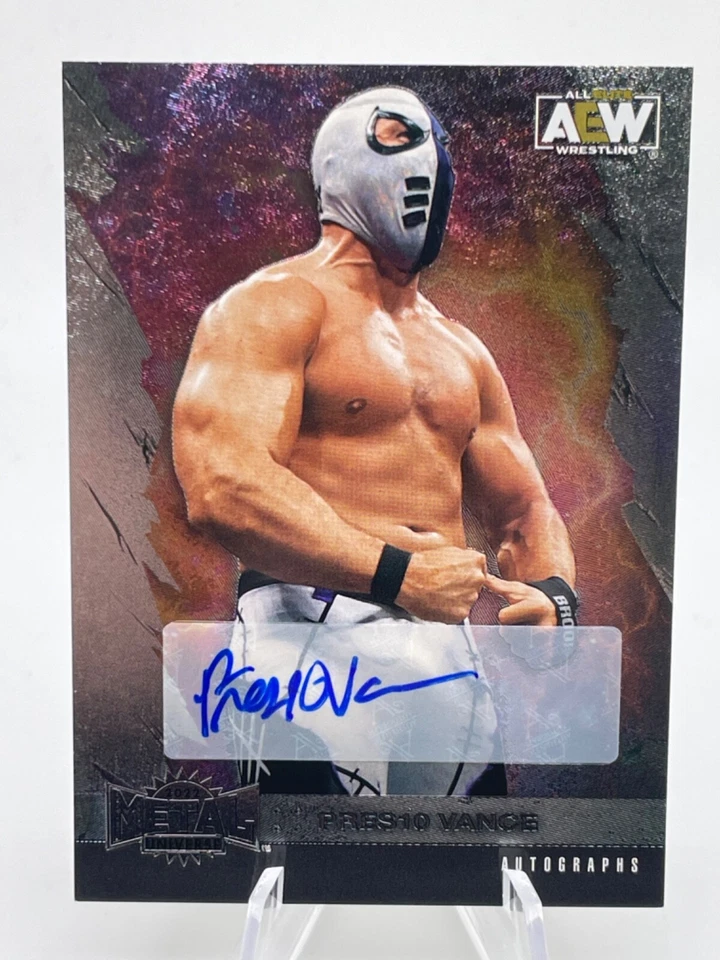 AEW 2022 Metal Universe - Auto - # 57 Preston Vance - Image 1 of 2