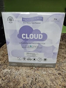 Protect-A-Bed Cloud Waterproof Mattress Protector KING Size Quilted. TSC0142 - Picture 1 of 5