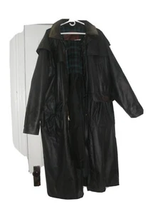 Woolrich Equestrian gewachster Regenmantel, Herren Large - Bild 1 von 7