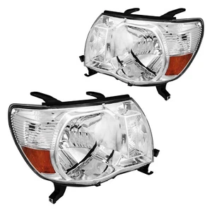 Faros Faros Luces Faros Para Toyota Tacoma 2005 2006 2007-2011 - Imagen 1 de 8